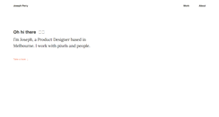 Desktop Screenshot of joseph-perry.com